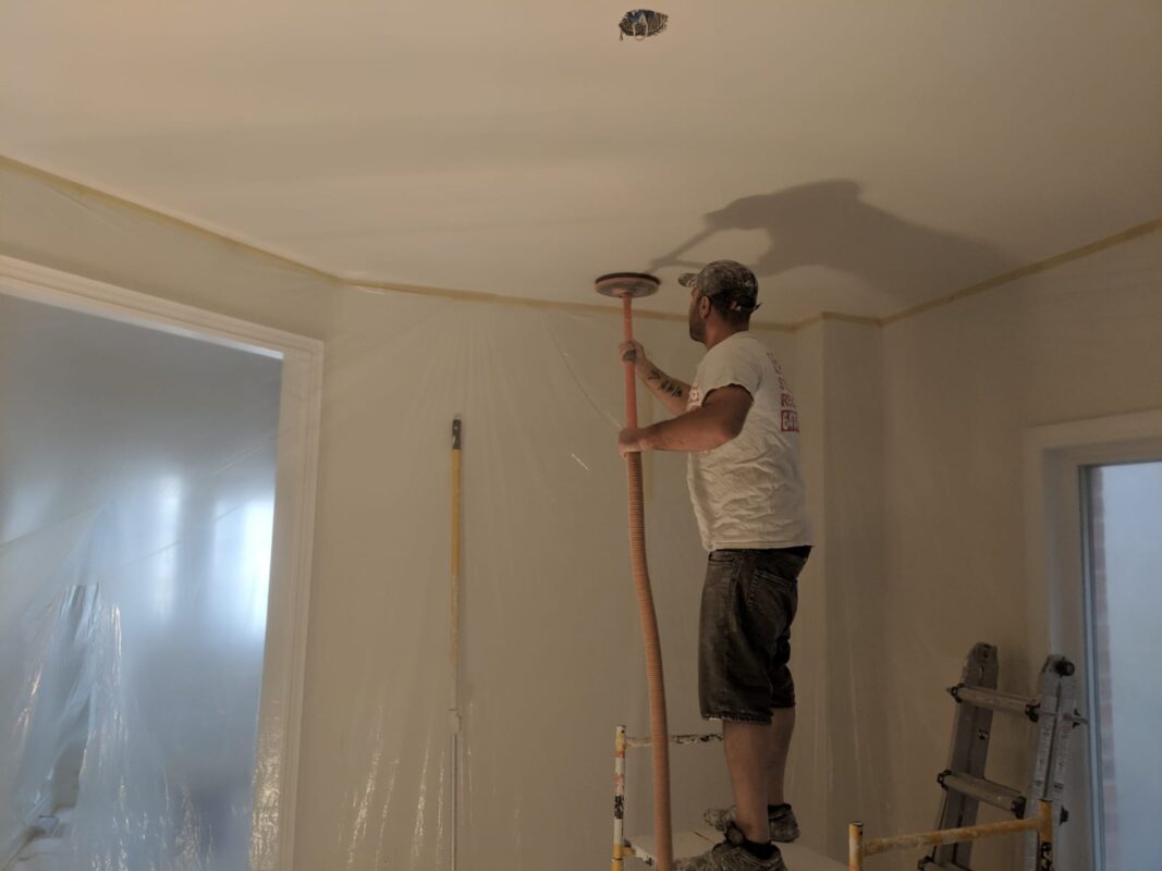 popcorn ceiling removal champ